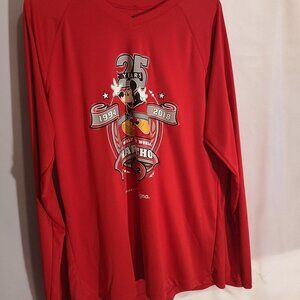 Champion Men's Size XL Red Walt Disney Marathon 1994-2018 / 25 Years T-shirt